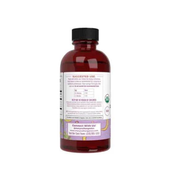 MaryRuth's Infant Gripe Water Nighttime Drops, Unflavored, Org, 4 oz image {2}