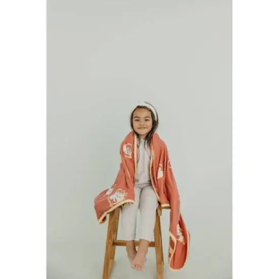 Copper Pearl 3-Layer Baby Quilt - Gryffindor image {3}