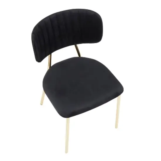 Set of 2 Bouton Contemporary Glam Chair - LumiSource image {6}