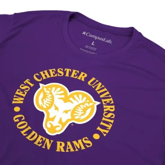Men's Campus Lab West Chester University (Passhe) Men's Sport Active T-Shirt Primary Logo image {4}