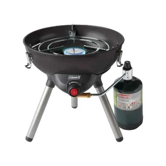 Coleman 4-in-1 Portable Propane Gas Camp Stove - Black image {5}