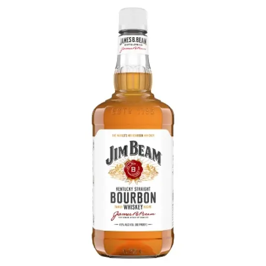 Jim Beam Straight Bourbon Whiskey - 1.75L Plastic Bottle image {6}