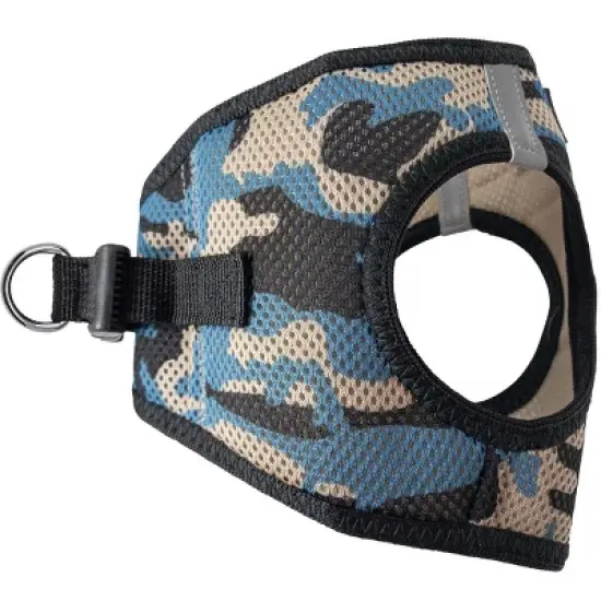 Doggie Design American River Dog Harness Camouflage Collection-Blue image {1}