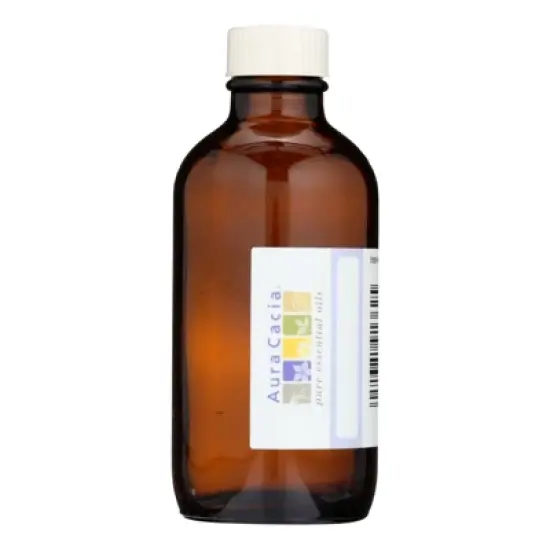 Aura Cacia Empty Amber Glass Bottle with Writable Label - 4 oz image {4}