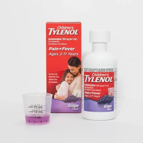 Children's Tylenol Grape Oral Suspension - 4 fl oz image {8}