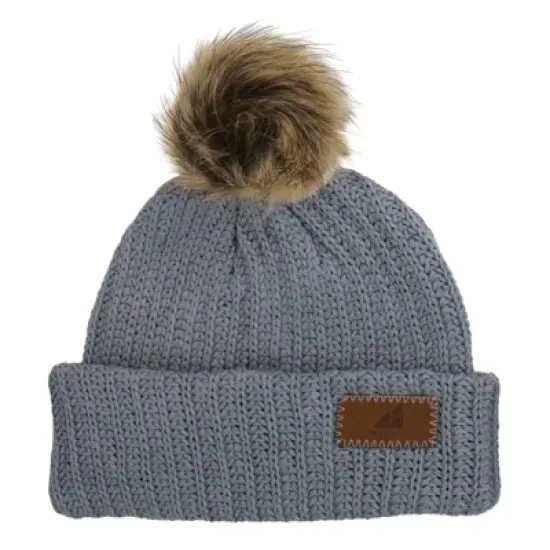 Arctic Gear Toddler Cotton Cuff Hat with Pom image {15}
