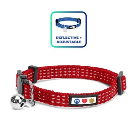 Pawtitas Reflective Cat Collar Adjustable image {16}