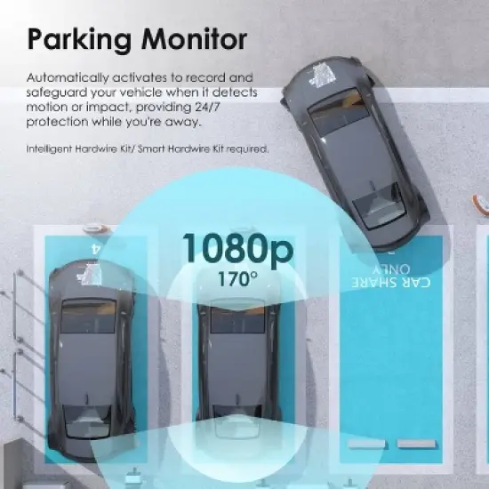 Rexing DT2 Dual Channel 1080p Front and Rear  Dash Cam image {2}