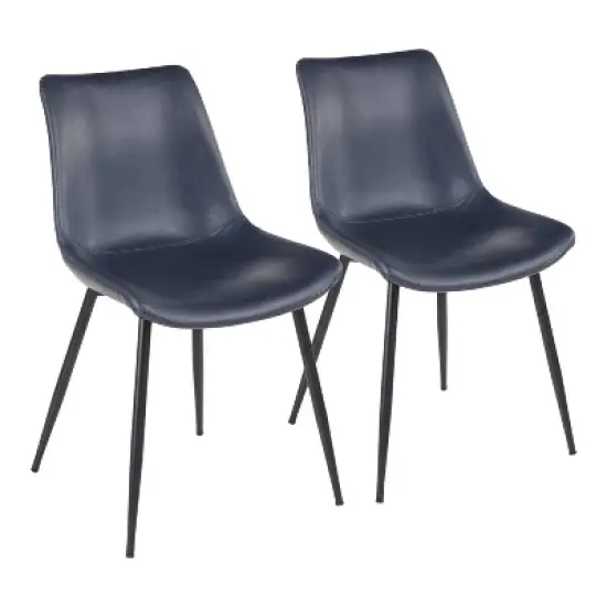 Set of 2 Durango Industrial Dining Chair - LumiSource image {8}
