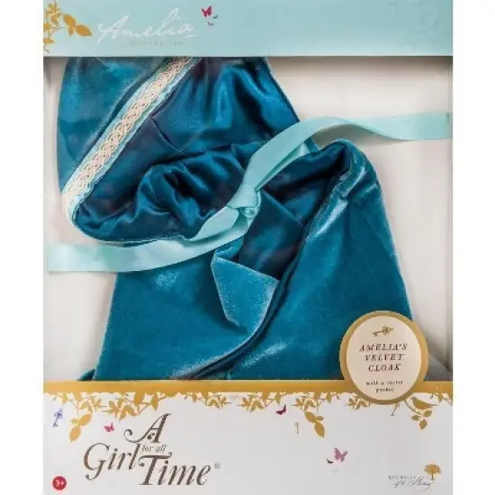 A Girl for All Time Victorian Opera Cloak for 16 inch British dolls image {3}