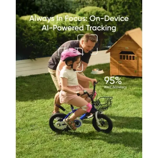 eufy SoloCam S340 2K Full HD Wired P&T Solar Security Camera image {8}