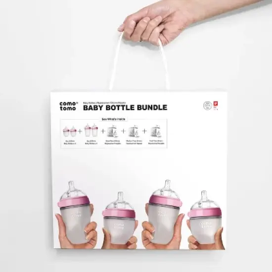 Comotomo Baby Bottle Gift Set image {4}