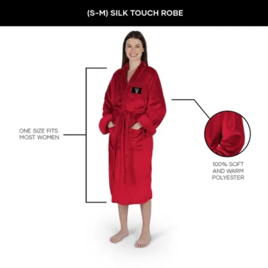 NCAA NC State Wolfpack Silk Touch Robe Small/Medium image {4}