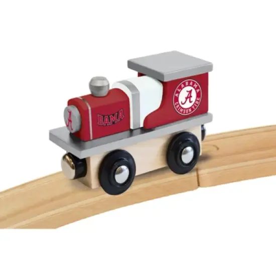 MasterPieces Officially Licensed NCAA Alabama Crimson Tide Wooden Toy Train Engine For Kids image {2}
