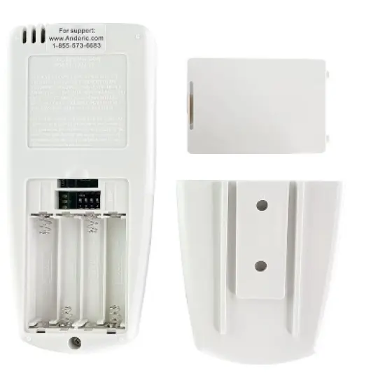 Anderic FAN9TR Replacement Thermostatic Ceiling Fan Remote Control with Reverse Key for Hampton Bay | L3HFAN9T, FAN-9T image {3}
