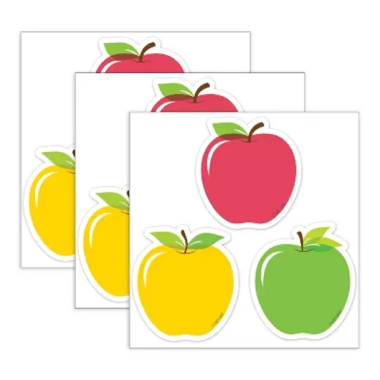 Creative Teaching Press&reg; Apple Time Apples 3" Designer Cut-Outs, 36 Per Pack, 3 Packs image {3}