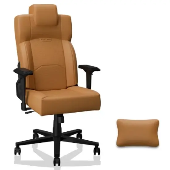 Gaming Chair Modern with Lumbar Support and Adjustable Arms for Home Office 22in Wide Seat - 3irtyhousy image {4}