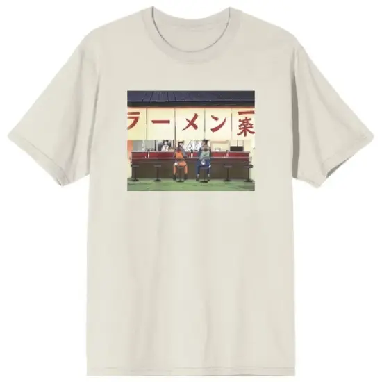 Naruto Shippuden Dinner Time Crew Neck Short Sleeve Tofu Unisex Adult T-shirt image {3}