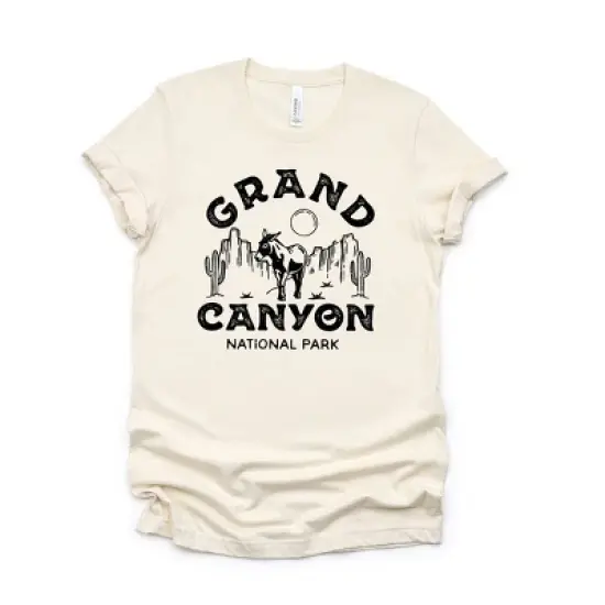 Simply Sage Market Women's Vintage Grand Canyon National Park  Short Sleeve Graphic Tee image {2}