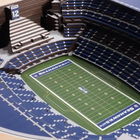 NFL Seattle Seahawks 25-Layer StadiumViews 3D Wall Art image {2}