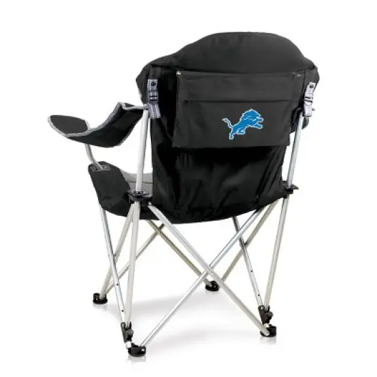 NFL Detroit Lions Reclining Camp Chair with Head Support image {4}