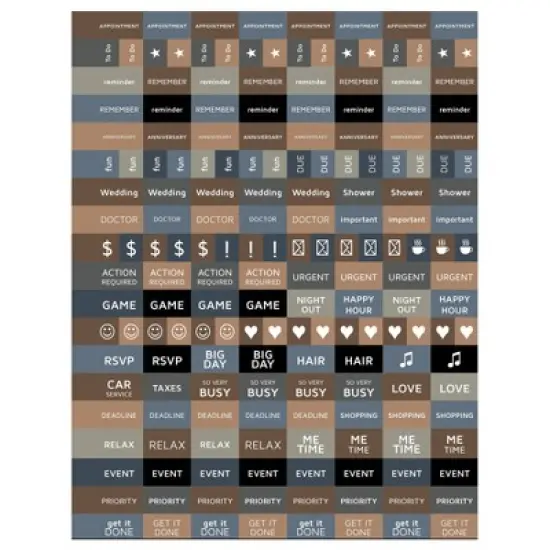 TF Publishing 2023-24 Academic Planner Weekly/Monthly 8.5"x11" Tartan image {4}