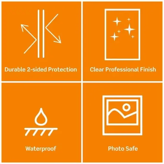 Scotch Letter Size Thermal Laminating Pouches 5 mil 11 1/2 x 9 50/Pack TP585450 image {5}