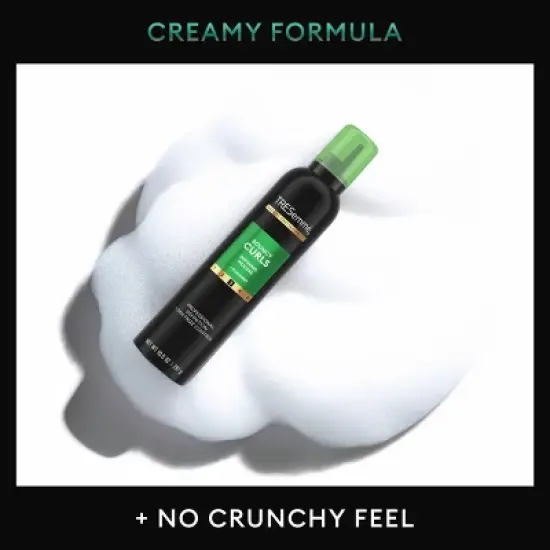 Tresemme Flawless Curls Nourishing Mousse With Coconut and Avocado Oil - 10.5oz image {3}