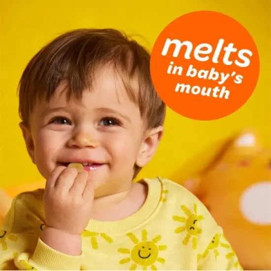 Happy Baby Organic Yogis Strawberry Banana Freeze Dried Greek Yogurt & Fruit Baby Snacks - 1oz image {5}