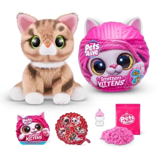 Pets Alive Smitten Kitten Interactive Plush by ZURU image {2}