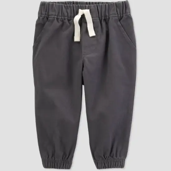 Carter's Just One You&reg; Baby Boys' 3pc Top & Bottom Vest Set - Brown/Gray image {2}