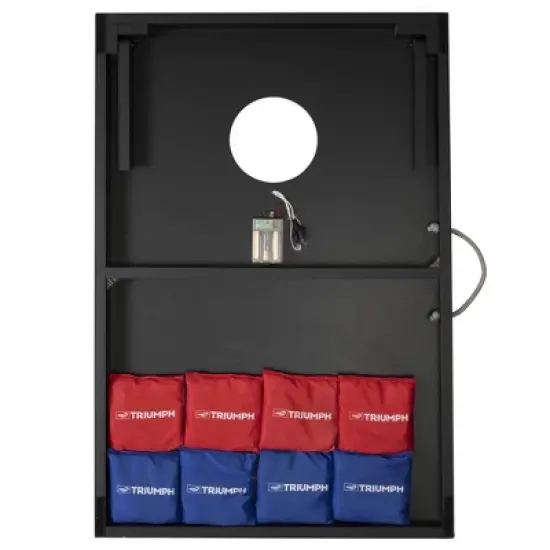 Triumph Sports LED 2'x3' Patriotic Flag Pattern Bag Toss image {4}