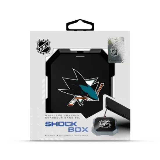 NHL San Jose Sharks Wireless Charging Pad image {1}