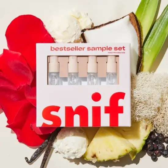 Snif Bestseller Sample Discovery Set Eau de Toilette Fragrance Coffret - 4pc- Ulta Beauty image {5}