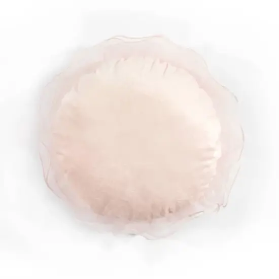 Lush D&eacute;cor Ruffle Layer Flower Decorative Baby Pillow image {3}