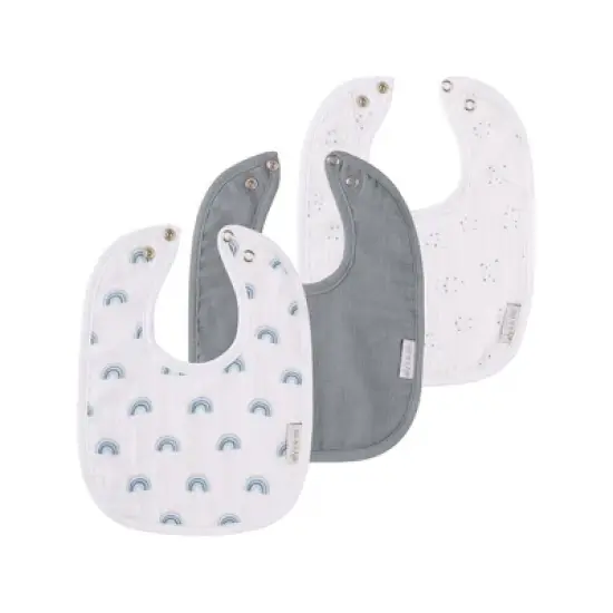 Ely's & Co. Muslin Terry Bib  3 Pack image {7}
