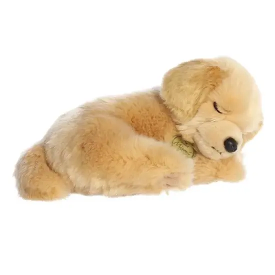 Aurora Medium Sleepy Golden Retriever Pup Miyoni Tots Adorable Stuffed Animal 10" image {2}