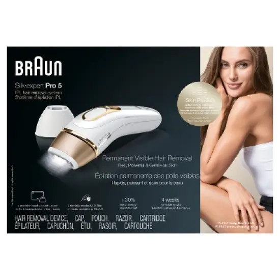 Braun Silk-expert Pro 5 PL5147 IPL Permanent Hair Removal System image {1}