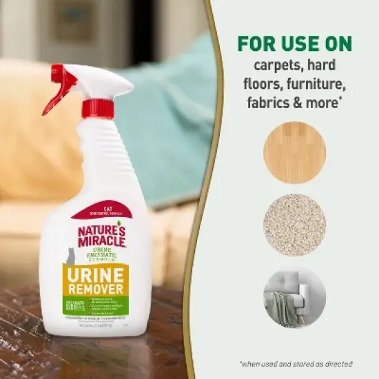 Nature's Miracle Cat Urine Remover Spray - 24 fl oz image {6}