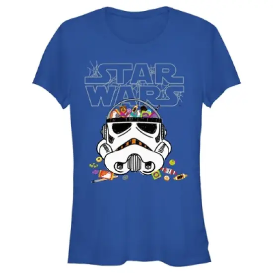 Junior's Star Wars Stormtrooper Basket T-Shirt image {3}