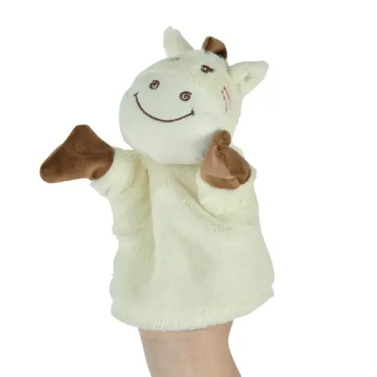 Qaba Kids Ride-On Rocking Horse Toy Rocker with Fun Song Music & Soft Plush Fabric for Children 18-36 Months image {6}