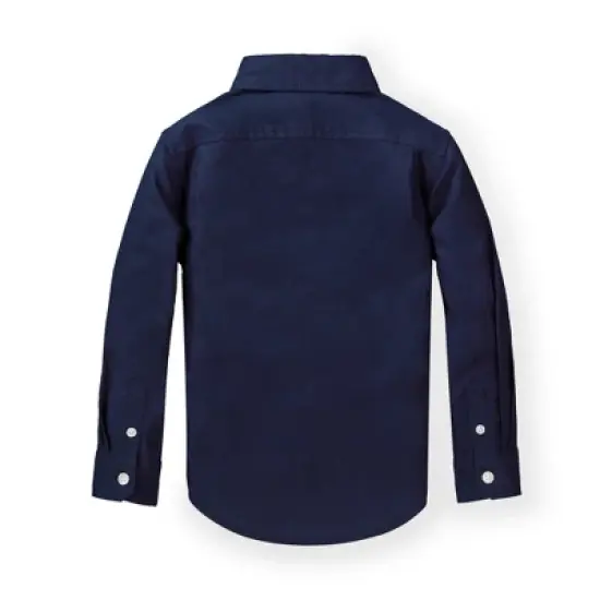 Hope & Henry Boys' Linen Classic Button Down Shirt, Kids image {3}