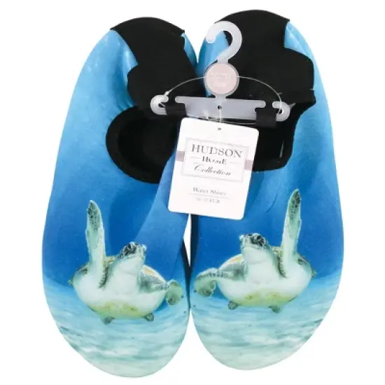 Hudson Baby Kids and Adult Water Shoes for Sports, Yoga, Beach and Outdoors, Sea Turtle image {1}
