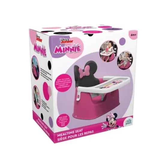 Minnie Mouse by The First Years Mealtime Booster Seat - Pink/White image {5}
