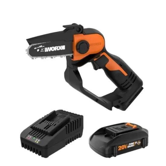 Worx WG324 20V Power Share 5" Cordless Pruning Saw image {1}