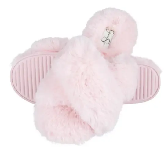 Jessica Simpson Girls Extra Plush X-Cross Slide image {8}
