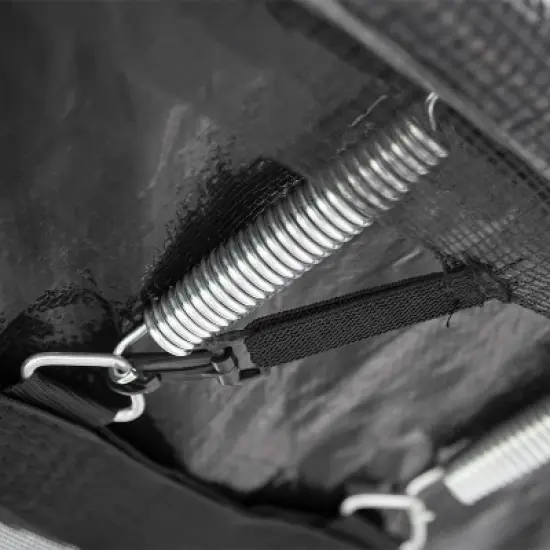 BestParts 14FT Trampoline with Basketball Hoop, Ladder & Safety Enclosure &ndash; Orange image {7}