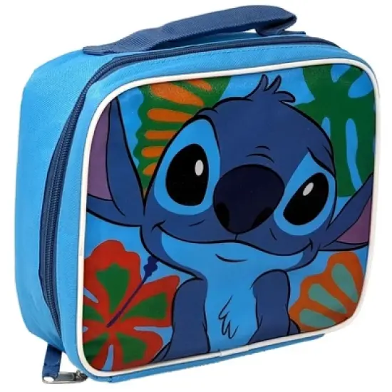 Disney Lilo and Stitch - Blue Stitch Lunch Bag Insulated for Boys and Girls image {1}