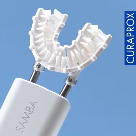 Samba Brush Heads, 2-Pack for Robotic Hands-Free Toothbrush image {2}