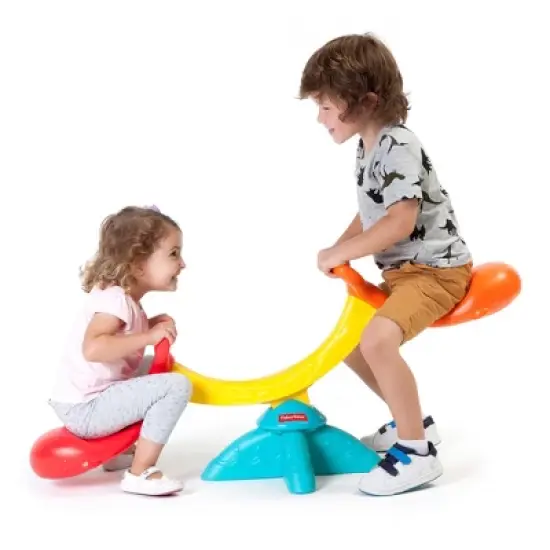 Fisher Price Happy Whale Seesaw 360 Spinning Teeter Totter Whale-Shaped 2+ image {2}